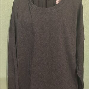 Custer’s Night Dark Gray Long Sleeve Sweatshirt New with Tags size M